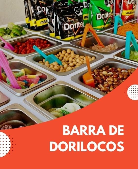 barra de dorilocos para fiestas