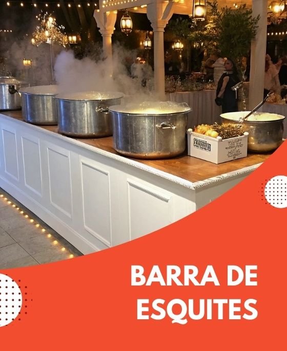 barra de esquites para eventos