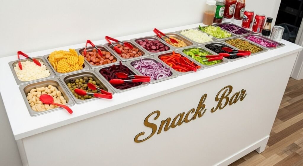 barra de snacks 