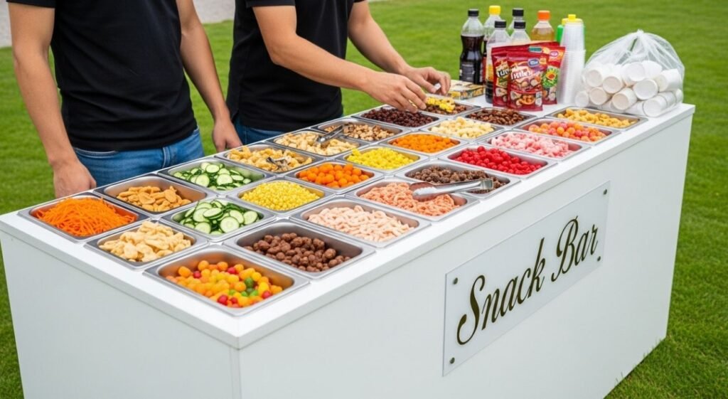 barra de snacks