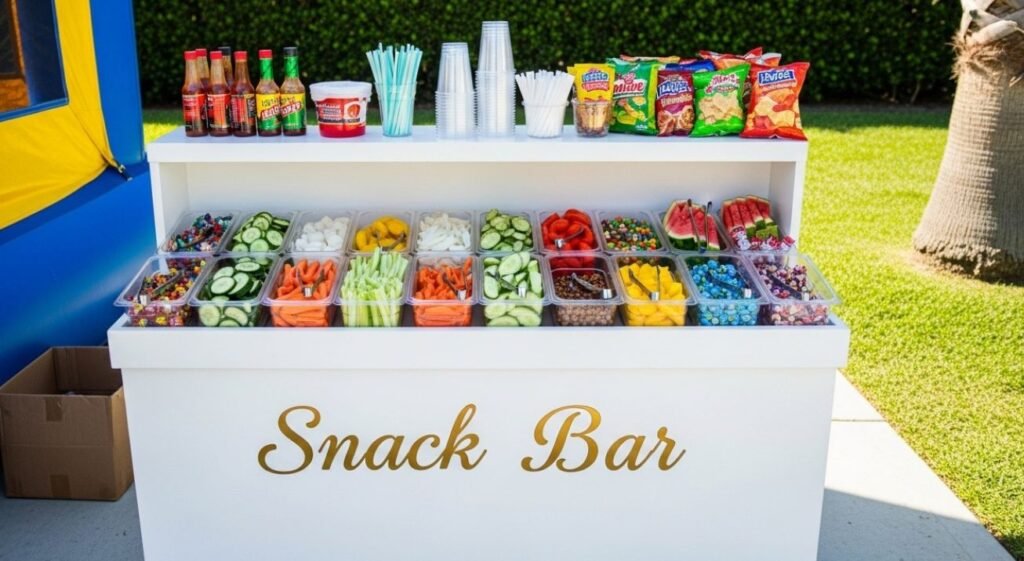 barra de snacks