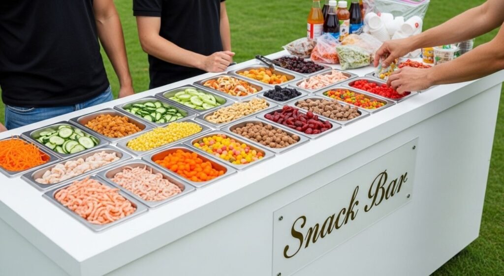 barra de snacks 