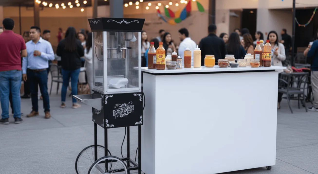 maquina de palomitas para eventos