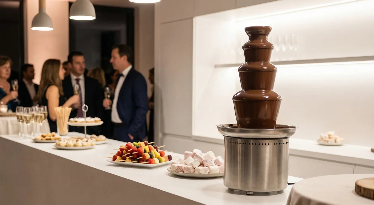 fuente de chocolate para eventos