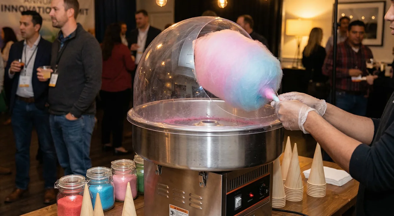 Maquina de algodones para fiestas