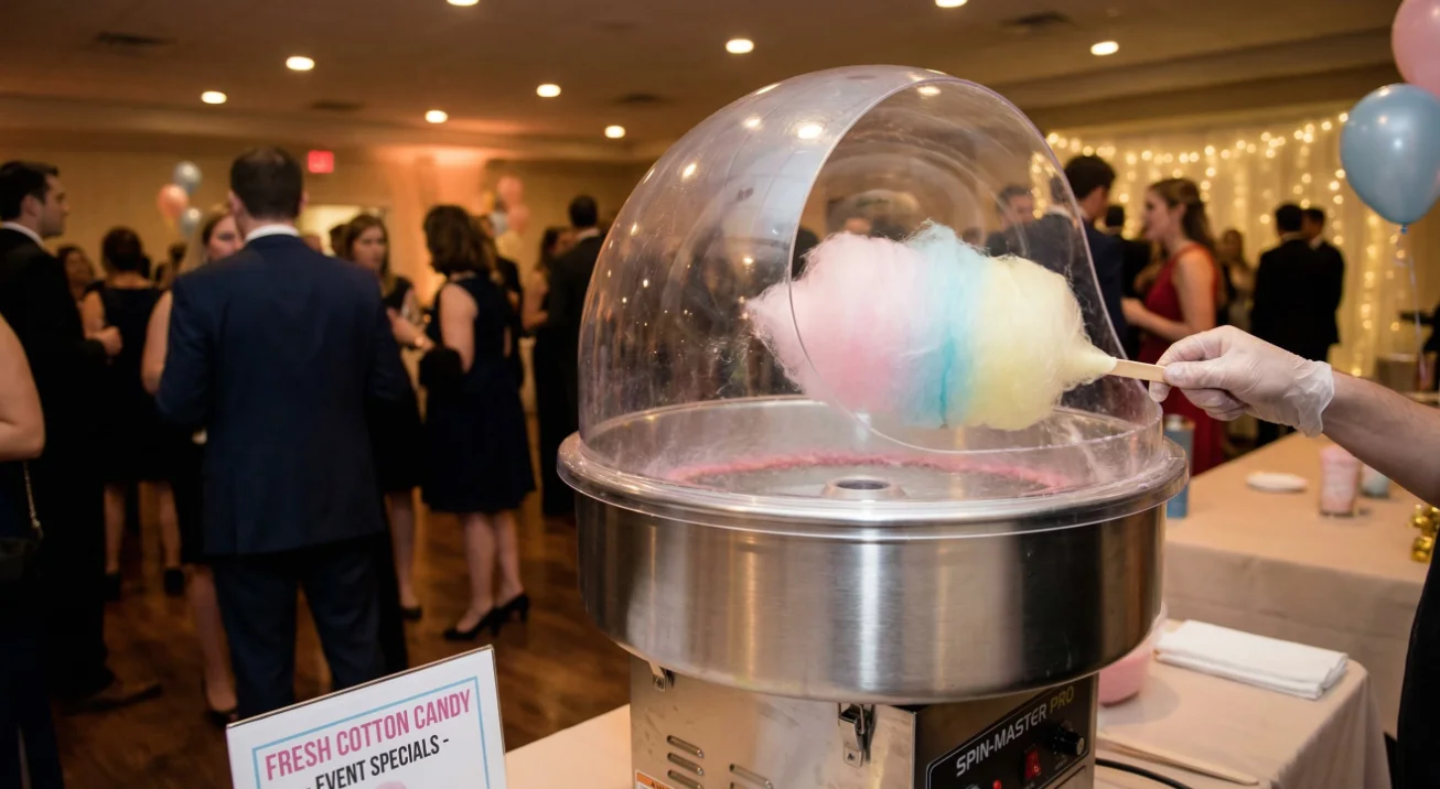 Maquina de algodones para fiestas