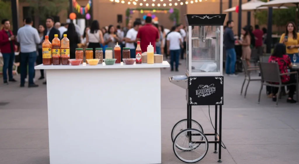 maquina de palomitas para eventos