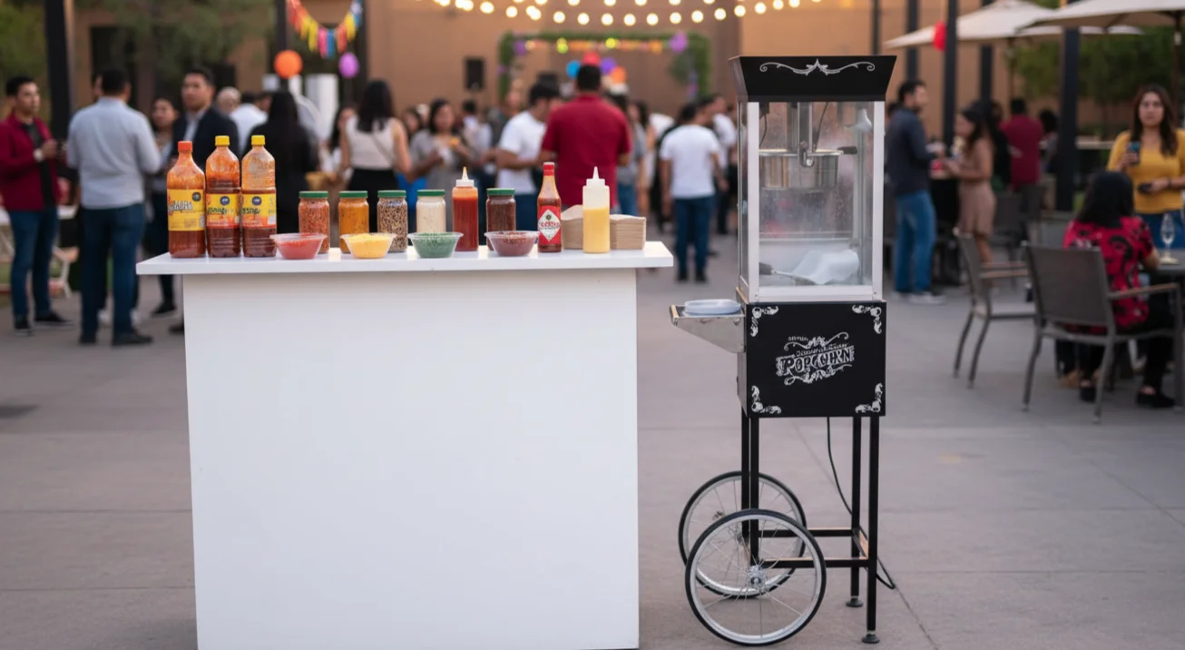 maquina de palomitas para eventos