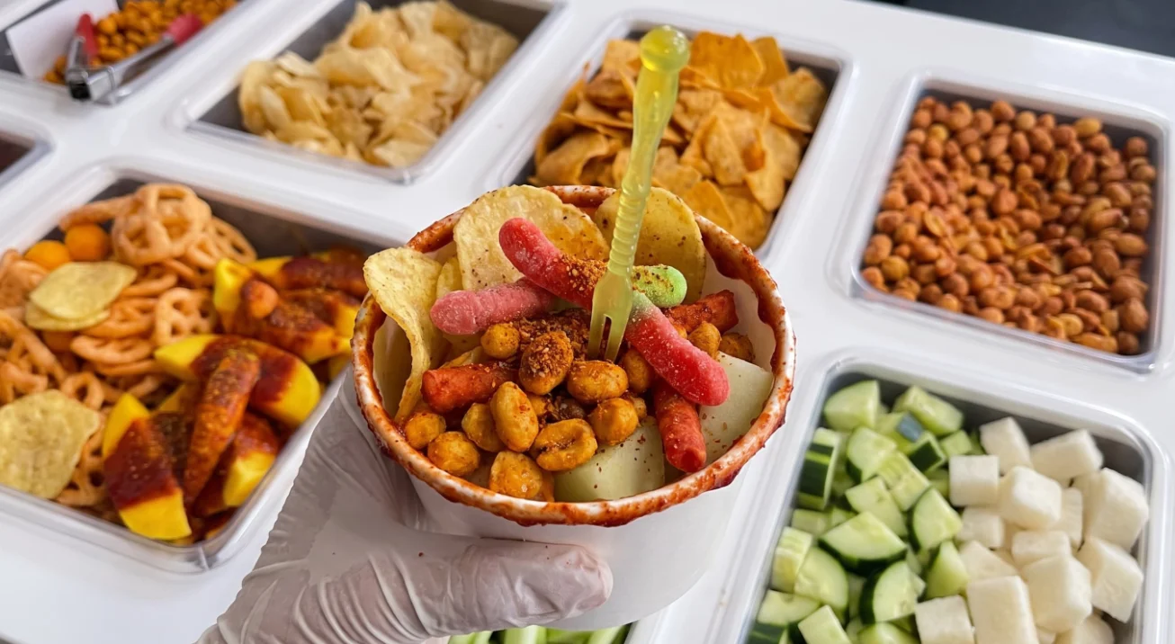 Papas preparadas para fiestas