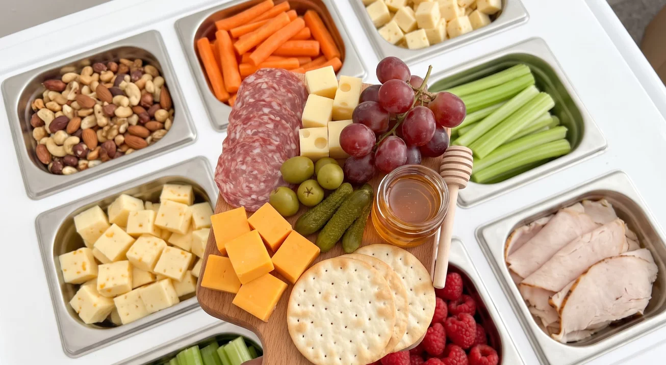 barra de charcuteria para eventos